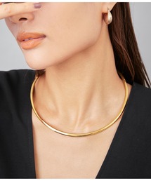 金属アレルギー対応ステンレスラウンドカーブネックカフ