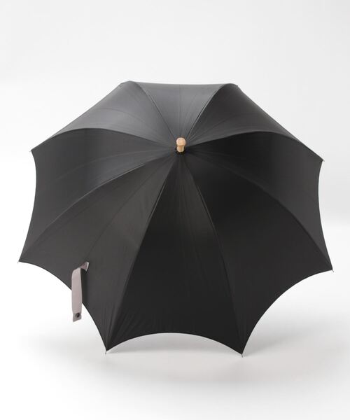 macocca(マコッカ)の「完全遮光 UVカット100% 晴雨兼用 竹手元 タッセル付き 長傘 無地(長傘・レディース・ブラック/オフホワイト/モカ/ピンクベージュ/グレイッシュベージュ・FREE)」の16枚目の写真