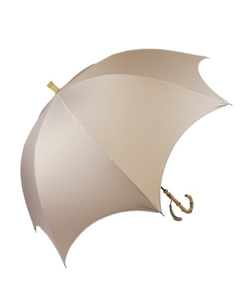 macocca(マコッカ)の「完全遮光 UVカット100% 晴雨兼用 竹手元 タッセル付き 長傘 無地(長傘・レディース・ブラック/オフホワイト/モカ/ピンクベージュ/グレイッシュベージュ・FREE)」の11枚目の写真