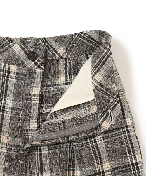 B:MING by BEAMS(ビーミングバイビームス)の「B:MING by BEAMS / チェック ストレート パンツ(その他パンツ・レディース・ブラック/パープル・SMALL/MEDIUM)」の8枚目の写真