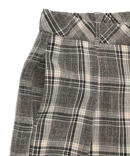 B:MING by BEAMS(ビーミングバイビームス)の「B:MING by BEAMS / チェック ストレート パンツ(その他パンツ・レディース・ブラック/パープル・SMALL/MEDIUM)」の6枚目の写真