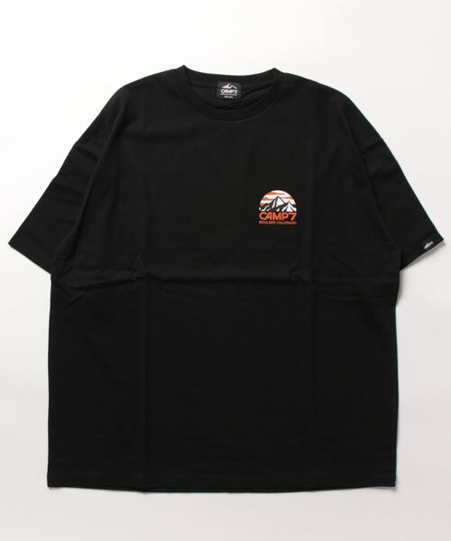 CAMP7（キャンプセブン）の「CAMP7 PRINT TEE（Tシャツ/カットソー・メンズ・ホワイト/ブラック・X-LARGE/LARGE/MEDIUM）」の6枚目の写真