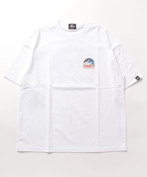 CAMP7（キャンプセブン）の「CAMP7 PRINT TEE（Tシャツ/カットソー・メンズ・ホワイト/ブラック・X-LARGE/LARGE/MEDIUM）」の7枚目の写真