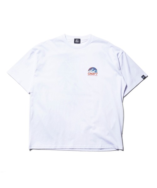 CAMP7（キャンプセブン）の「CAMP7 PRINT TEE（Tシャツ/カットソー・メンズ・ホワイト/ブラック・X-LARGE/LARGE/MEDIUM）」の5枚目の写真