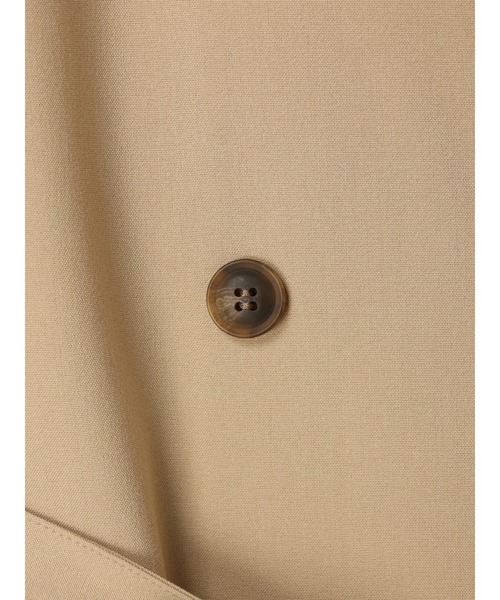 earth music&ecology（アースミュージックアンドエコロジー）の「ロングジレンチ（ベスト・レディース・ベージュ/ブラック・FREE）」の19枚目の写真