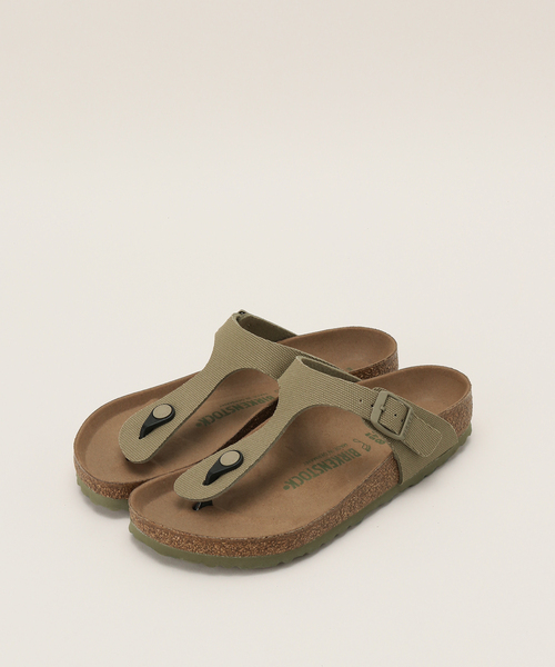 plage（プラージュ）の「【BIRKENSTOCK / ビルケンシュトック】 GIZEH VEGAN CANVAS サンダル（サンダル・レディース・カーキ・35/36/37/38/39）」の5枚目の写真