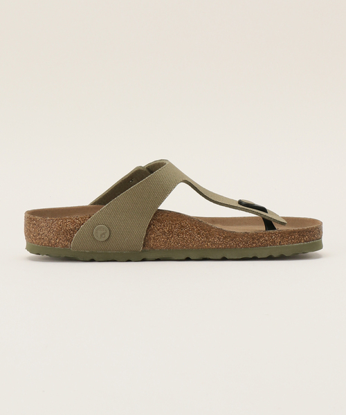 plage（プラージュ）の「【BIRKENSTOCK / ビルケンシュトック】 GIZEH VEGAN CANVAS サンダル（サンダル・レディース・カーキ・35/36/37/38/39）」の8枚目の写真