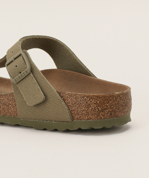 plage（プラージュ）の「【BIRKENSTOCK / ビルケンシュトック】 GIZEH VEGAN CANVAS サンダル（サンダル・レディース・カーキ・35/36/37/38/39）」の9枚目の写真