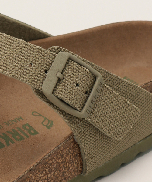 plage（プラージュ）の「【BIRKENSTOCK / ビルケンシュトック】 GIZEH VEGAN CANVAS サンダル（サンダル・レディース・カーキ・35/36/37/38/39）」の12枚目の写真