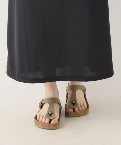 plage（プラージュ）の「【BIRKENSTOCK / ビルケンシュトック】 GIZEH VEGAN CANVAS サンダル（サンダル・レディース・カーキ・35/36/37/38/39）」の17枚目の写真