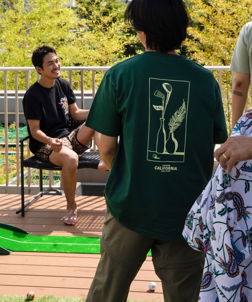 ゴルフグラフィックプリントTシャツ（Tシャツ/カットソー）｜#Re:room