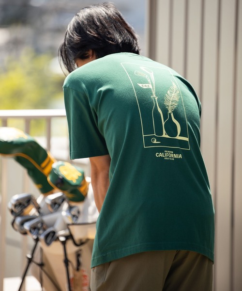 #Re:room California Golf Club(リルームカリフォルニアゴルフクラブ)の「ゴルフグラフィックプリントTシャツ(Tシャツ/カットソー・メンズ・オフホワイト/ダークグリーン・M-L/L-XL/S-M)」の8枚目の写真