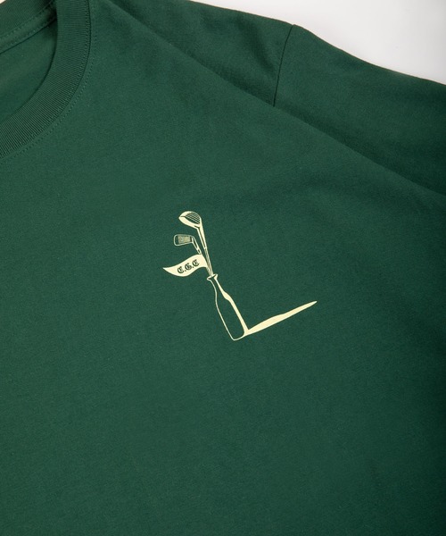 #Re:room California Golf Club(リルームカリフォルニアゴルフクラブ)の「ゴルフグラフィックプリントTシャツ(Tシャツ/カットソー・メンズ・オフホワイト/ダークグリーン・M-L/L-XL/S-M)」の14枚目の写真