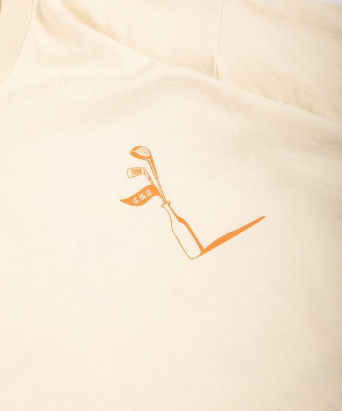 #Re:room California Golf Club(リルームカリフォルニアゴルフクラブ)の「ゴルフグラフィックプリントTシャツ(Tシャツ/カットソー・メンズ・オフホワイト/ダークグリーン・M-L/L-XL/S-M)」の11枚目の写真