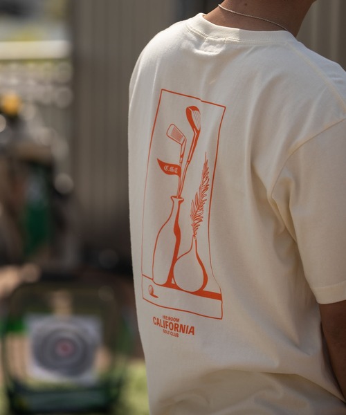 #Re:room California Golf Club(リルームカリフォルニアゴルフクラブ)の「ゴルフグラフィックプリントTシャツ(Tシャツ/カットソー・メンズ・オフホワイト/ダークグリーン・M-L/L-XL/S-M)」の19枚目の写真