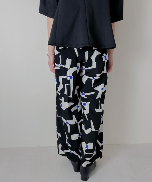 TEVALT（ヴァレット）の「キカプリントパンツ（その他パンツ・レディース・カーキ/ブラック・38）」の19枚目の写真