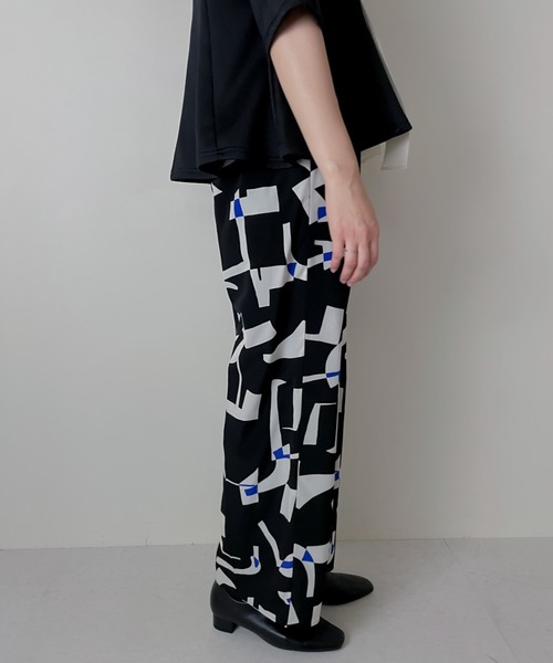 TEVALT（ヴァレット）の「キカプリントパンツ（その他パンツ・レディース・カーキ/ブラック・38）」の18枚目の写真