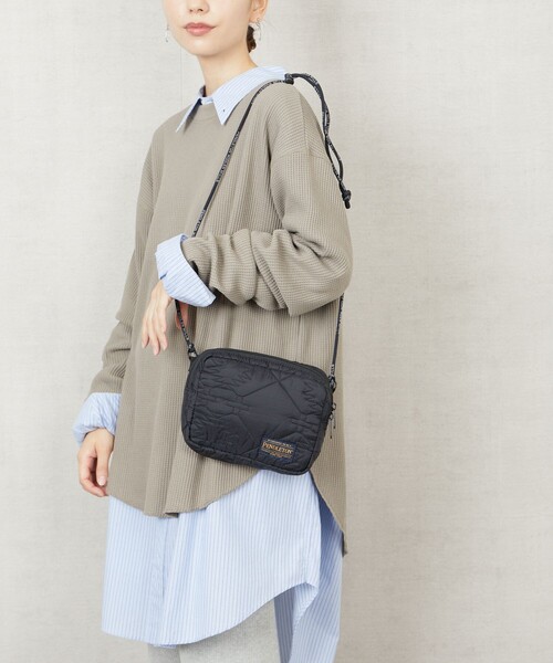 FREAK'S STORE（フリークスストア）の「PENDLETON×FREAK'S STORE/ペンドルトン 限定展開　別注QUILT SHOULDER BAG/キルトショルダーバッグ（ショルダーバッグ・レディース・ベージュ/ブラック/オリーブ・ONE SIZE）」の15枚目の写真