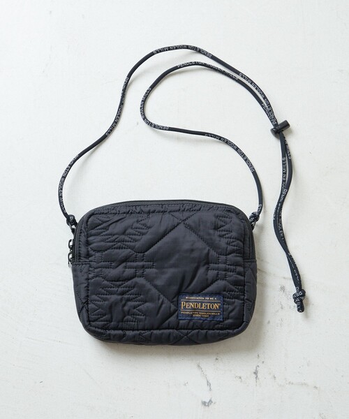 FREAK'S STORE（フリークスストア）の「PENDLETON×FREAK'S STORE/ペンドルトン 限定展開　別注QUILT SHOULDER BAG/キルトショルダーバッグ（ショルダーバッグ・レディース・ベージュ/ブラック/オリーブ・ONE SIZE）」の10枚目の写真