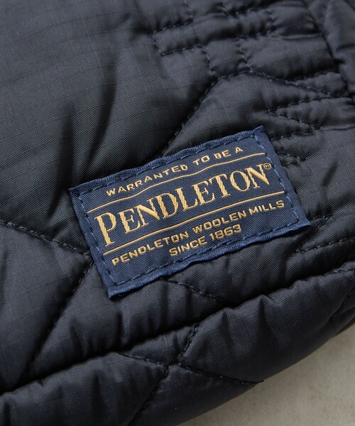 FREAK'S STORE（フリークスストア）の「PENDLETON×FREAK'S STORE/ペンドルトン 限定展開　別注QUILT SHOULDER BAG/キルトショルダーバッグ（ショルダーバッグ・レディース・ベージュ/ブラック/オリーブ・ONE SIZE）」の7枚目の写真