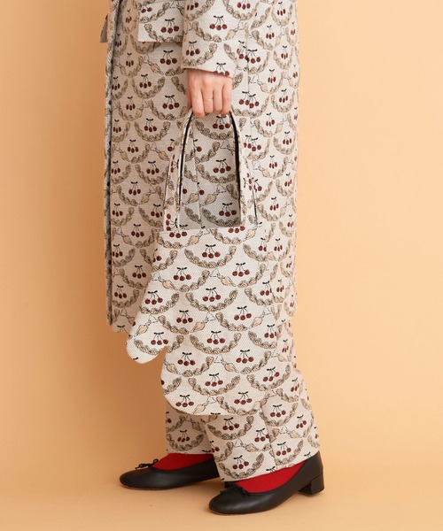 peu pres(プープレ)の「ホイップジャカード ミトンバッグ(トートバッグ・レディース・ベージュ/ホワイト・FREE)」の11枚目の写真