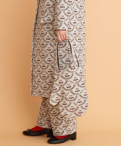 peu pres(プープレ)の「ホイップジャカード ミトンバッグ(トートバッグ・レディース・ベージュ/ホワイト・FREE)」の12枚目の写真