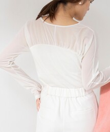 NOLLEY’S | レイヤードシアーカットソー(Tシャツ/カットソー)