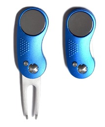 COMON GOLF（コモンゴルフ）の「マーカー 付き 折りたたみ 式 グリーンフォーク（ゴルフグッズ）」