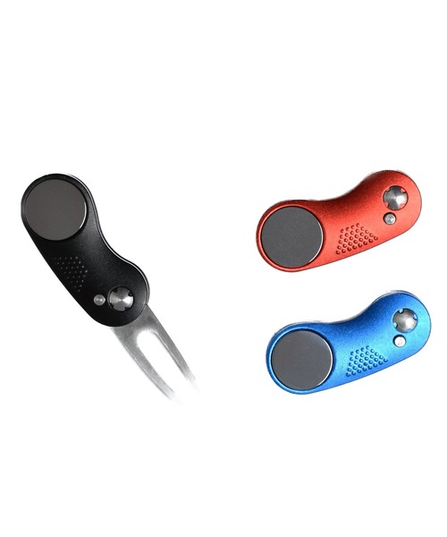 COMON GOLF（コモンゴルフ）の「マーカー 付き 折りたたみ 式 グリーンフォーク（ゴルフグッズ・メンズ・ブラック/ブルー/レッド・FREE）」の10枚目の写真