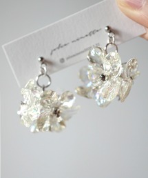 jolie minette/お花デザイン シルバー ピアス