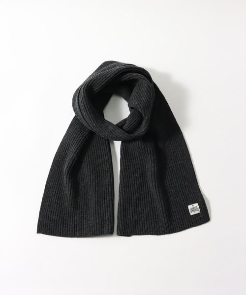 JOURNAL STANDARD relume（ジャーナルスタンダード　レリューム）の「HAMILTON KNIT マフラー（マフラー・メンズ・サファリグリーン/グレー/パープル/ブラック系その他・FREE）」の2枚目の写真