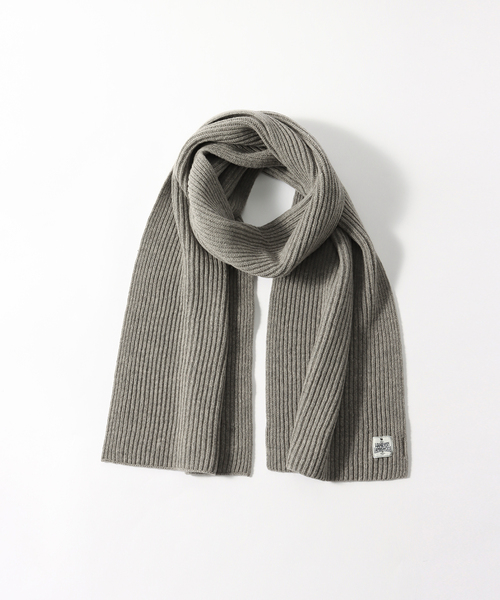 JOURNAL STANDARD relume（ジャーナルスタンダード　レリューム）の「HAMILTON KNIT マフラー（マフラー・メンズ・サファリグリーン/グレー/パープル/ブラック系その他・FREE）」の11枚目の写真