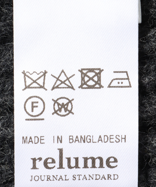 JOURNAL STANDARD relume（ジャーナルスタンダード　レリューム）の「HAMILTON KNIT マフラー（マフラー・メンズ・サファリグリーン/グレー/パープル/ブラック系その他・FREE）」の21枚目の写真