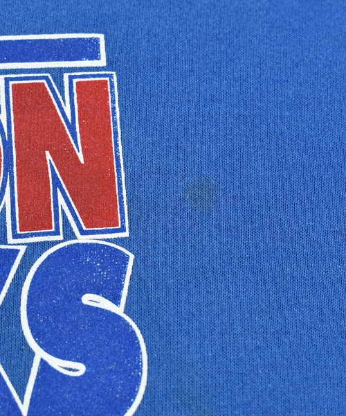 VINTAGE(ヴィンテージ)の「【ヴィンテージ古着】90's MONCTON HAWKS / モンクトン・ホークス AHL モックネックスウェット(スウェット・メンズ・ブルー・LARGE)」の11枚目の写真