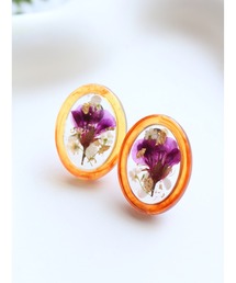 【chiguhagu】【chiguhagu】押花のピアス(MA)