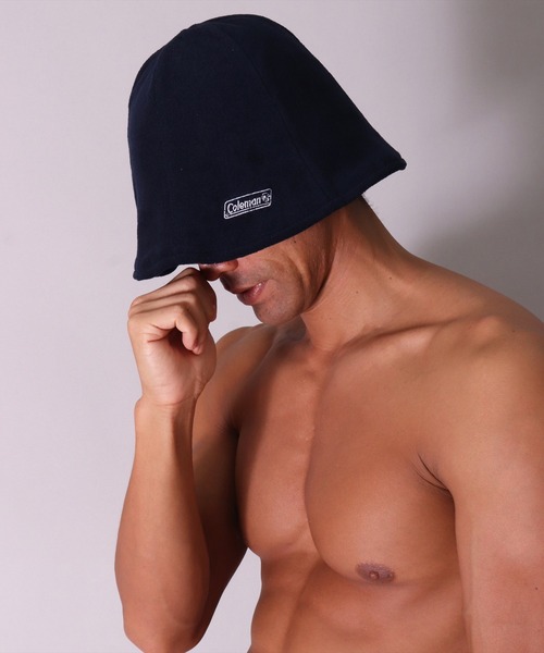 COLEMAN(コールマン)の「(LF)【Coleman】コットン パイル サウナハット(ハット・メンズ・ブラック/ネイビー/ベージュ/杢グレー・ONE SIZE)」の12枚目の写真