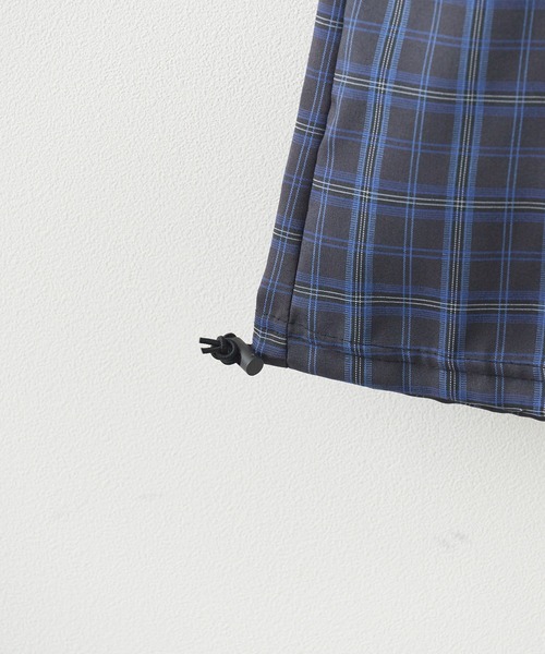 AO2(アオズ)の「Plaid easy pants / チェック柄 イージーパンツ 秋物 秋服 2026年秋冬(その他パンツ・レディース・ブルー・L/XL)」の4枚目の写真