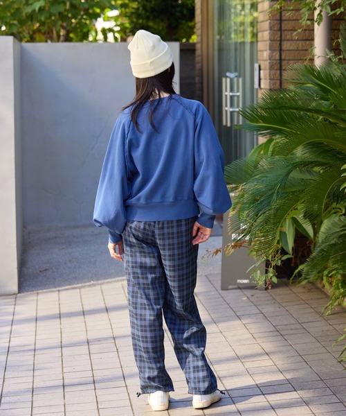 セール】Plaid easy pants / チェック柄 イージーパンツ（その他パンツ