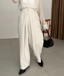 CAPRICIEUX LE'MAGE | フロントタックパンツ(その他パンツ)