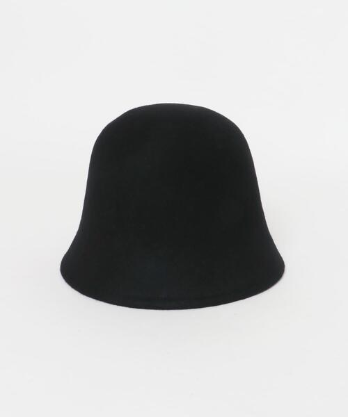 ITEMS URBANRESEARCH(アイテムズ アーバンリサーチ)の「ウールベルハット(ハット・レディース・ブラック/ブラウン・-)」の4枚目の写真