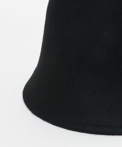 ITEMS URBANRESEARCH(アイテムズ アーバンリサーチ)の「ウールベルハット(ハット・レディース・ブラック/ブラウン・-)」の5枚目の写真