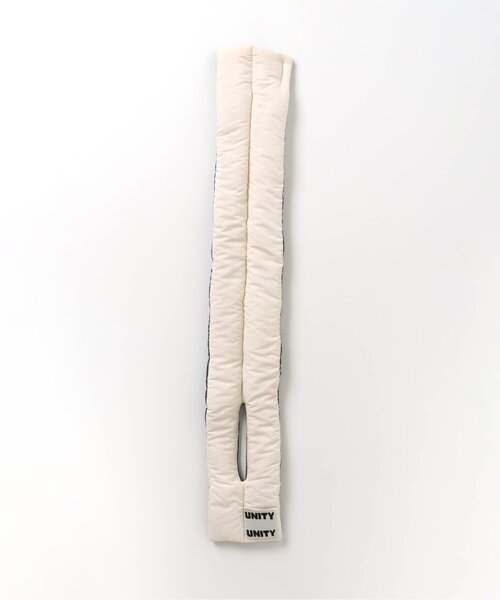 BREEZE(ブリーズ)の「キルトリバーシブルマフラー(マフラー・キッズ・アイボリー/オレンジ・MEDIUM/SMALL)」の11枚目の写真