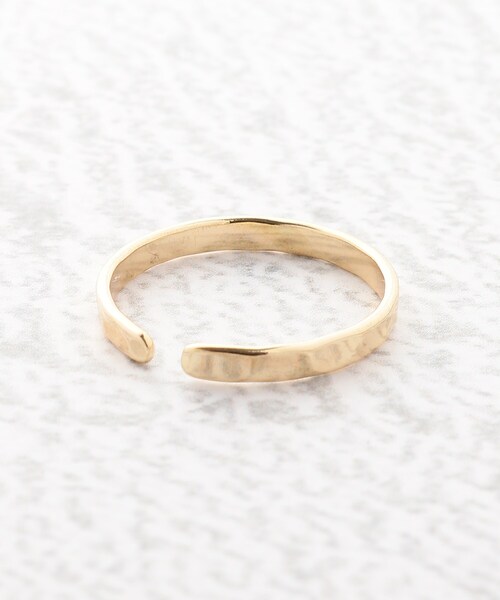 grove（グローブ）の「◆メタルミックス3連リング（リング・レディース・ゴールド/シルバー・00）」の6枚目の写真