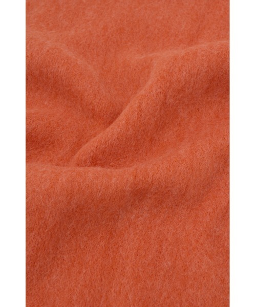 AZUL by moussy（アズールバイマウジー）の「ニットフリンジストール（ストール/ショール・レディース・チャコールグレー/オレンジ/ターコイズブルー/ライトベージュ・FREE）」の20枚目の写真