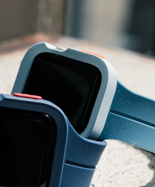 zandy（ズィーアンドワイ）の「zandy ズィーアンドワイ Apple Watch マットタイプ【スクエアソフトフレーム】アップルウォッチカバー ソフトフレーム // case7（デジタル腕時計・メンズ・ブラック/ネイビー/ブルー/グリーン/シルバー/クリア・40/44）」の21枚目の写真