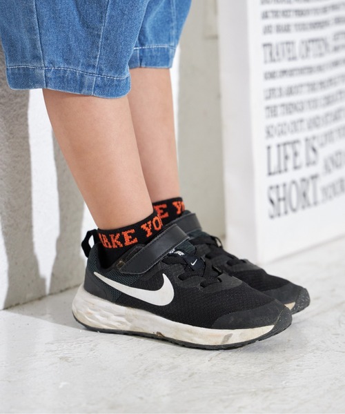 MAKE YOUR DAY（メイクユアデイ）の「アンクルソックス（ソックス/靴下・キッズ・ライム/ブラック/オフホワイト・15 /21/24/18）」の5枚目の写真