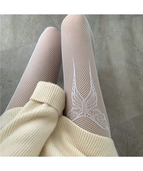 Burner（バーナー）の「【OKUOKU　0909】レースタイツ カラータイツ ストッキング  oku-tights-669198263349-8 Nn【RBT】（タイツ/ストッキング・レディース・ピンク/ブラック/ホワイト/ブルー系その他/レッド/ブルー/パープル/ブラック系その他4/ホワイト系その他3/ホワイト系その他4/ブラック系その他3/ブラック系その他2/グレー系その他2/ホワイト系その他2/その他/B/I/C/G/D/P/R/F/S/E/Y/M/L/N/その他1/A/H/J/O/Q/X/Z/W/V/U/T/K/その他2・FREE）」の19枚目の写真