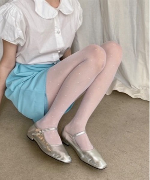 Burner（バーナー）の「【OKUOKU　0909】レースタイツ カラータイツ ストッキング  oku-tights-669198263349-8 Nn（タイツ/ストッキング・レディース・ピンク/ブラック/ホワイト/ブルー系その他/レッド/ブルー/パープル/ブラック系その他4/ホワイト系その他3/ホワイト系その他4/ブラック系その他3/ブラック系その他2/グレー系その他2/ホワイト系その他2・FREE）」の3枚目の写真