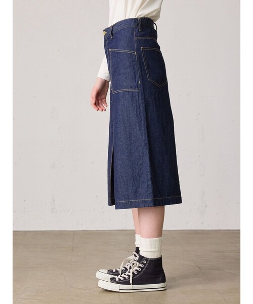 MidiUmi（ミディウミ）の「MidiUmi デニムパンツ（デニムパンツ・レディース・ブルー/ネイビー・FREE）」の17枚目の写真