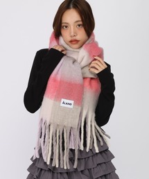ALAND（エーランド）の「お気に入り9000件越え!【UNISEX】ALAND/チェックマフラー（マフラー）」